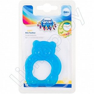 Прорезыватель Canpol babies Эластичный Медведь (13/109) blue