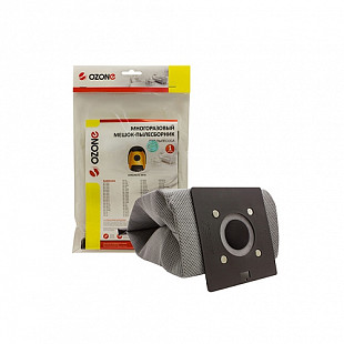 Мешок Ozone для пылесоса синтетический многоразовый MX-03