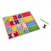 Набор для счёта деревянный Рыжий Кот Учимся считать ИД-1396