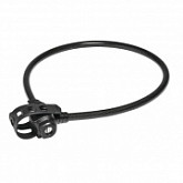 Замок велосипедный Trelock KS 222 12х750мм black с держателем Fixxgo 8002139