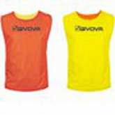 Манишка двухстороняя Givova Casacca Double yellow/orange