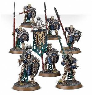 Миниатюры Games Workshop Warhammer Blood Bowl Ossiarch Bonereapers Mortek Guard 94-25