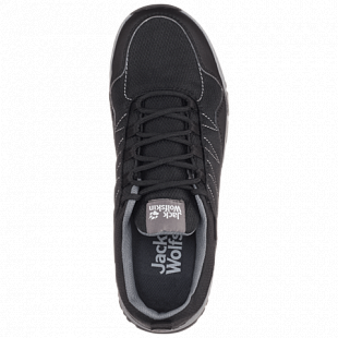 Полуботинки женские Jack Wolfskin Maze Texapore Low W black / grey