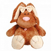 Мягкая игрушка Gulliver Кролик коричневый сидячий, 40 см 7-42045