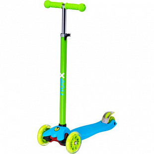 Самокат трехколесный Ridex 3D Snappy blue/green