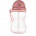 Поильник Canpol babies спортивный со складывающейся трубочкой 12м+ 370 мл (56/113_pin2) pink