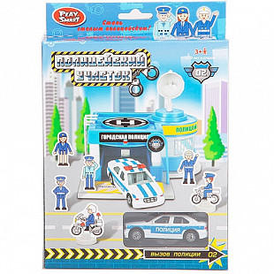 Игровой набор Play Smart Полицейский участок 0897