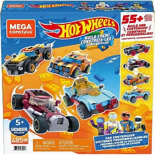 Набор Mega Construx Hot Wheels Кастомайзер машинок (GVM13)