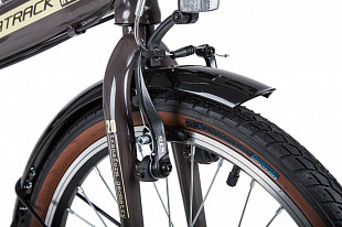 Велосипед Novatrack Aurora 20" (2020) 20FAURORA6S.BN20 brown