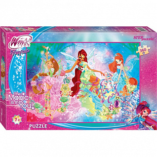 Пазлы Step Puzzle 360 "Winx" 96024