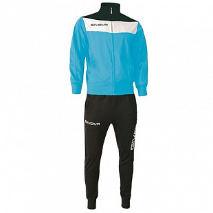 Спортивный костюм Givova Tuta Campo TR024 sky/black