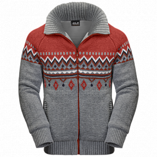 Джемпер мужский Jack Wolfskin Northwind Jacket Men mexican pepper