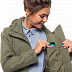 Куртка женская Jack Wolfskin Cameia Parka khaki