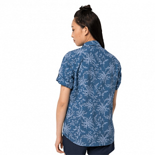 Рубашка женская Jack Wolfskin Matata Print Shirt W ocean wave all over