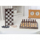Игра 2 в 1 дорожная (Шахматы,шашки) 284-18