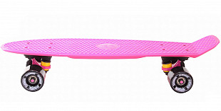 Penny board (пенни борд) Y-Scoo Fishskateboard 22 401-P Pink-Black