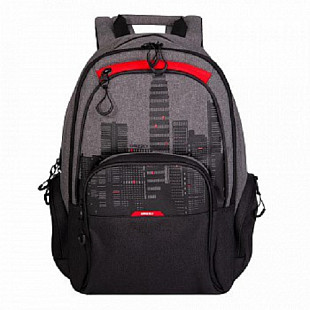 Городской рюкзак GRIZZLY RU-030-4 /1 black/red