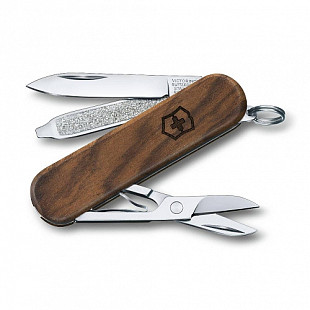 Нож перочинный Victorinox Classic SD Wood 58мм 0.6221.63 brown