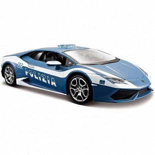 Масштабная модель автомобиля Maisto 1:24 Ламборгини Хурикан Полиция (31511) blue