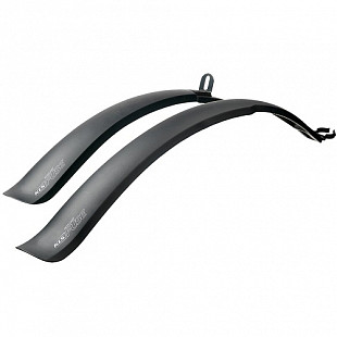 Крылья Kellys KLS Fuse 26" Mudguards KLS FUSE front and rear mudguard, with t black