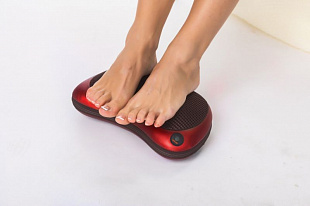 Массажная подушка Шея плечи спина KZ 0474	Red