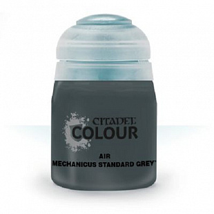 Краска для миниатюр Games Workshop Warhammer AIR: Mech Standart Grey 24ML 28-14b