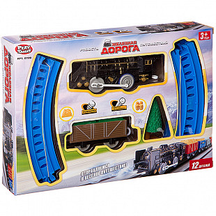 Железная дорога Play Smart 0728 13 деталей