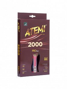 Профессиональная ракетка для настольного тенниса Atemi 2000 CV