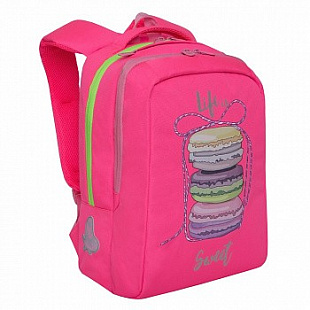 Рюкзак школьный GRIZZLY RG-066-1 /4 bright/pink