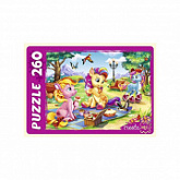 Пазл Рыжий Кот Пони на пикнике ПУ260-0637