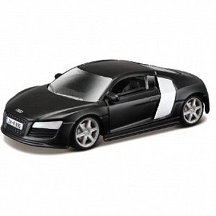 Машинка Bburago 1:64 Audi R8 (18-59001) black
