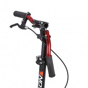 Самокат городской Novatrack Deft 250 Pro'20 Disc 250DBDS.DEFT.BBK20 black/red