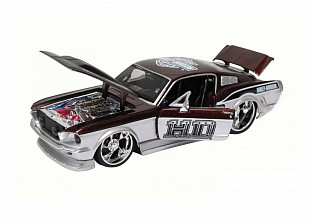 Масштабная модель автомобиля Maisto 1:24 HD - Форд Мустанг GT (1967) (32168) red 