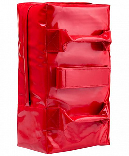 Макивара Rusco 3 ручки 30х50х12 см red