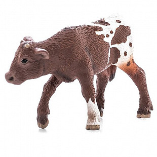 Фигурка животного Schleich Техасский Лонгхорн теленок 13684