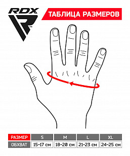 Перчатки для MMA RDX GGR-F12R red