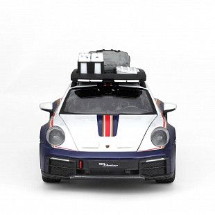 Машинка Bburago 1:24 Porsche 911 Dakar (18-28029) Blue 953 Roughroads