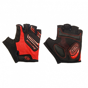 Велоперчатки Jaffson SCG 46-0331 black/red