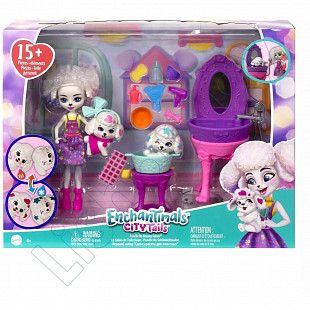 Игровой набор Enchantimals Перрис Пудель Салон и красоты для животных (HHC20)