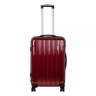 Чемодан малый Polar 20" 3-ой Р1006 burgundy