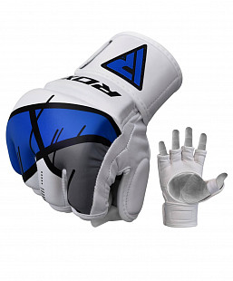 Перчатки для MMA RDX T7 GGR-T7U REX blue/white