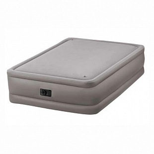 Надувная кровать Intex Queen Foam Top со встроенным насосом 64468