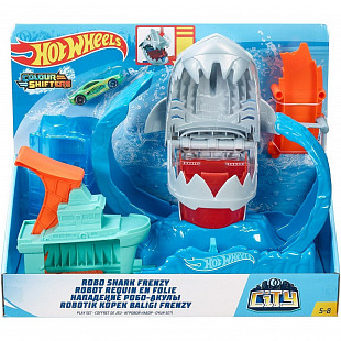 Игровой набор Hot Wheels City Ледяная акула (GJL12)