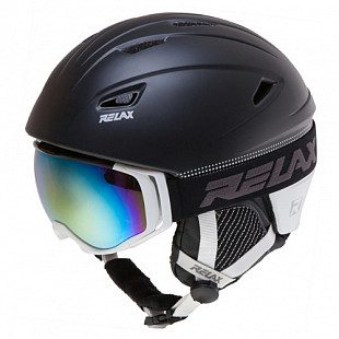 Шлем горнолыжный Relax RH17D black/white