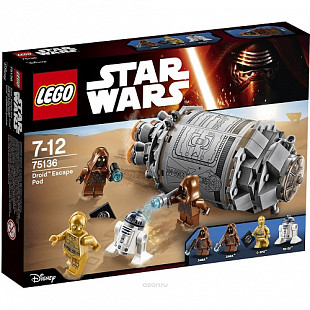 Конструктор LEGO Спасательная капсула дроидов 75136