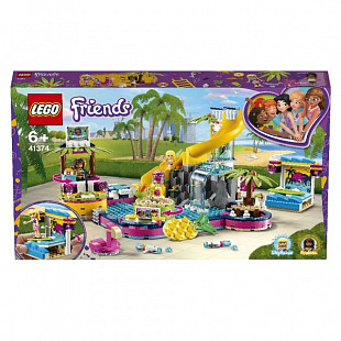 Конструктор LEGO Friends Вечеринка Андреа у бассейна 41374
