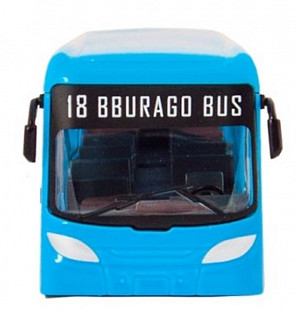 Модель автобуса Bburago Городской 18-32102 blue/light blue