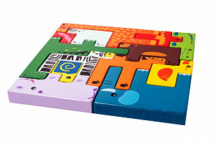 Пазл деревянный Bradex Забавные зверюшки DE 0319