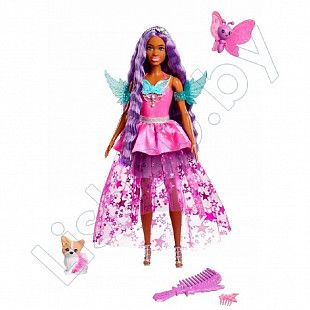 Кукла Barbie A Touch of Magic Brooklyn Робертс в мерцающем наряде (HLC31 HLC33)