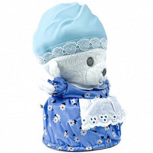 Плюшевый Мишка в ароматном кексе Premium Toys ягодная панна-котта (1610033) white